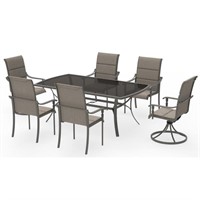 Ashbury Pewter Steel Dining Chair (4-Pack)