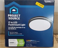 17" LED Flushmount Light Fixture