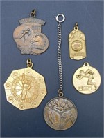 MIXED MEDAL LOT VINTAGE ANTIQUE