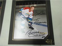 AUTOGRAPHED BOBBY HULL HOCKEY PHOTO