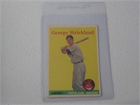 1958 TOPPS GEORGE STRICKLAND NO.102 VINTAGE