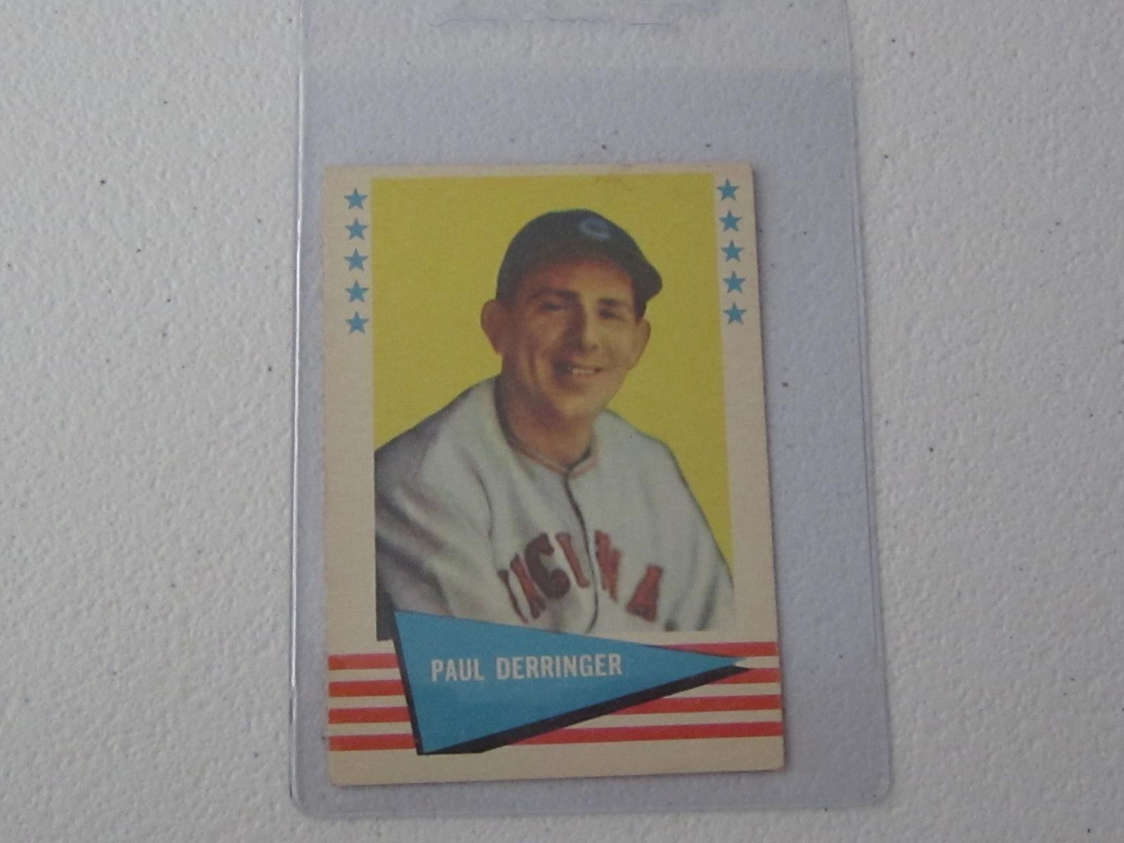 1961 FLEER PAUL DERRINGER NO.20 VINTAGE