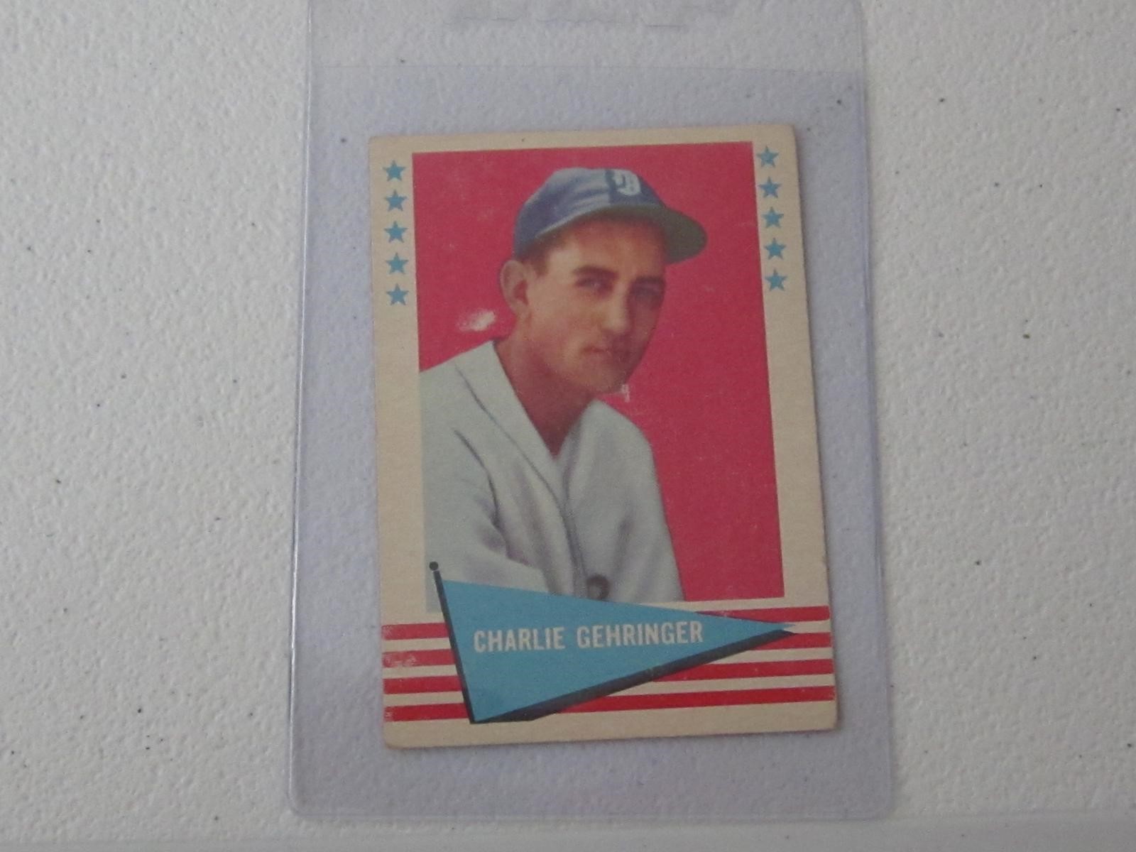 1961 FLEER CHARLIE GEHRINGER NO.32 VINTAGE