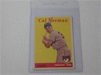 1958 TOPPS CAL NEEMAN NO.33 VINTAGE