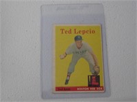 1958 TOPPS TED LEPCIO NO.29 VINTAGE