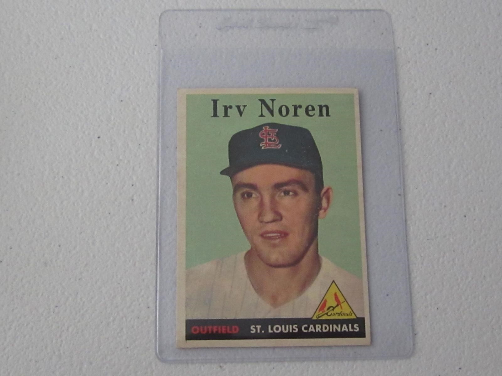 1958 TOPPS IRV NOREN NO.114 VINTAGE