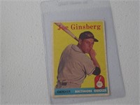 1958 TOPPS JOE GINSBERG NO.67 VINTAGE