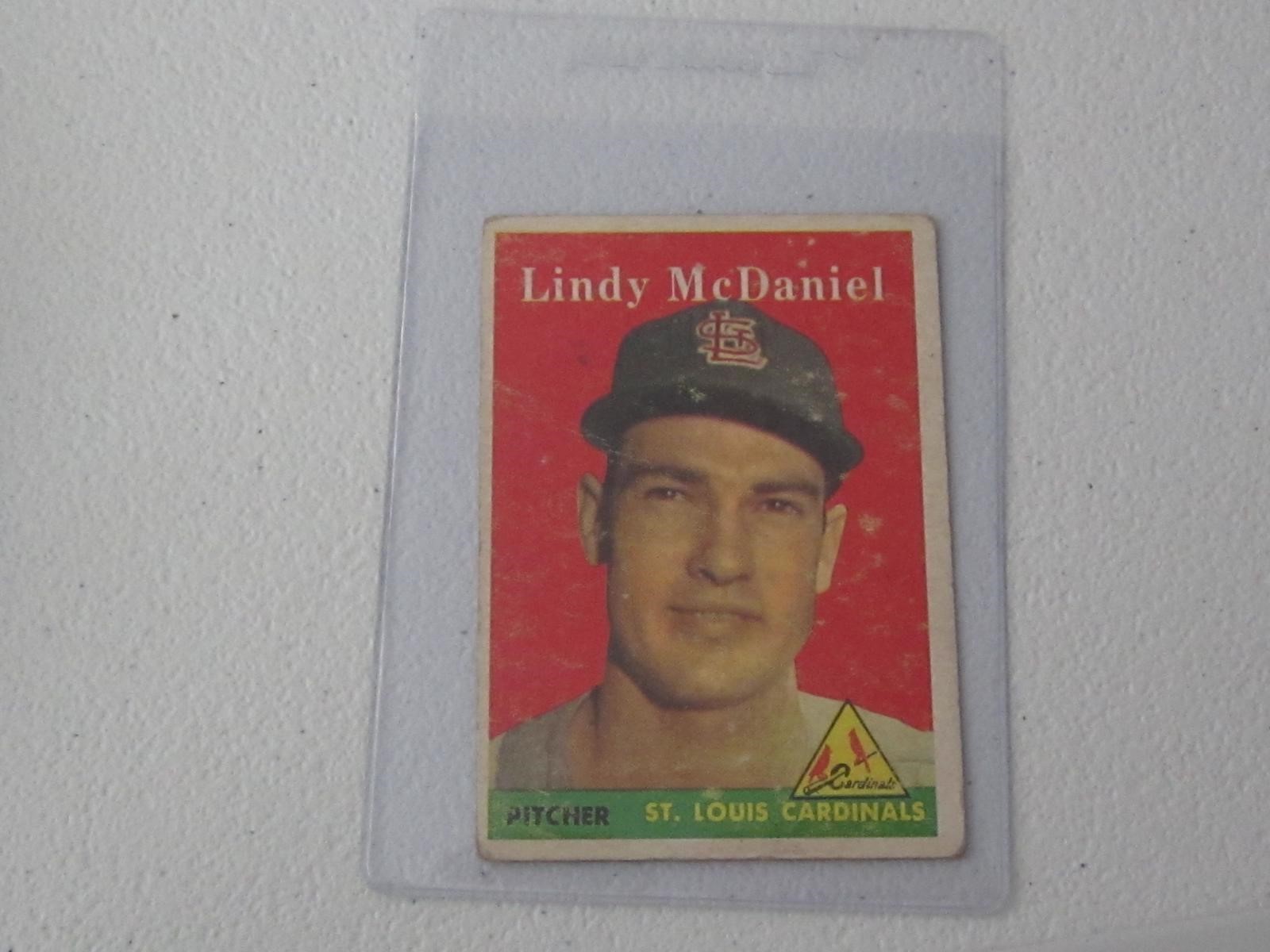 1958 TOPPS LINDY McDANIEL NO.180 VINTAGE