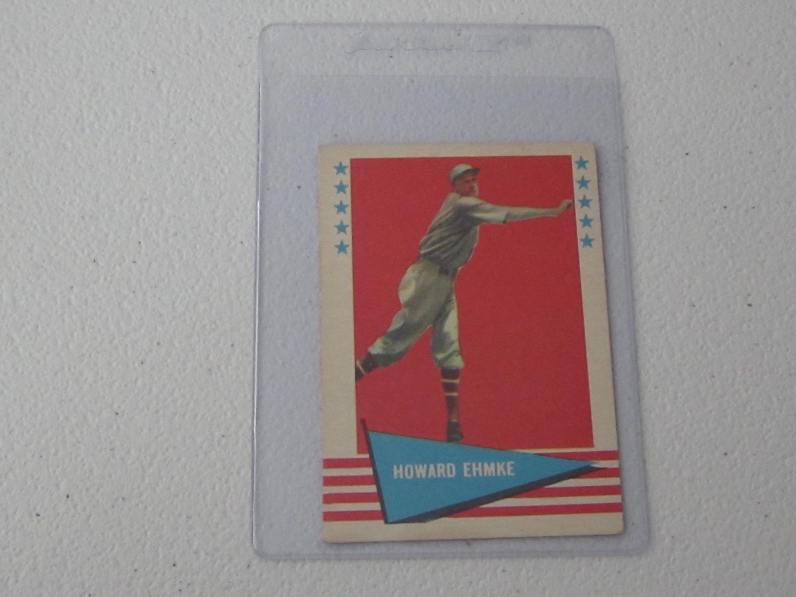 1961 FLEER HOWARD EHMKE NO.21 VINTAGE