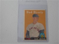 1958 TOPPS BUD BYERLY NO.72 VINTAGE