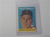 1958 TOPPS DARYL SPENCER NO.68 VINTAGE