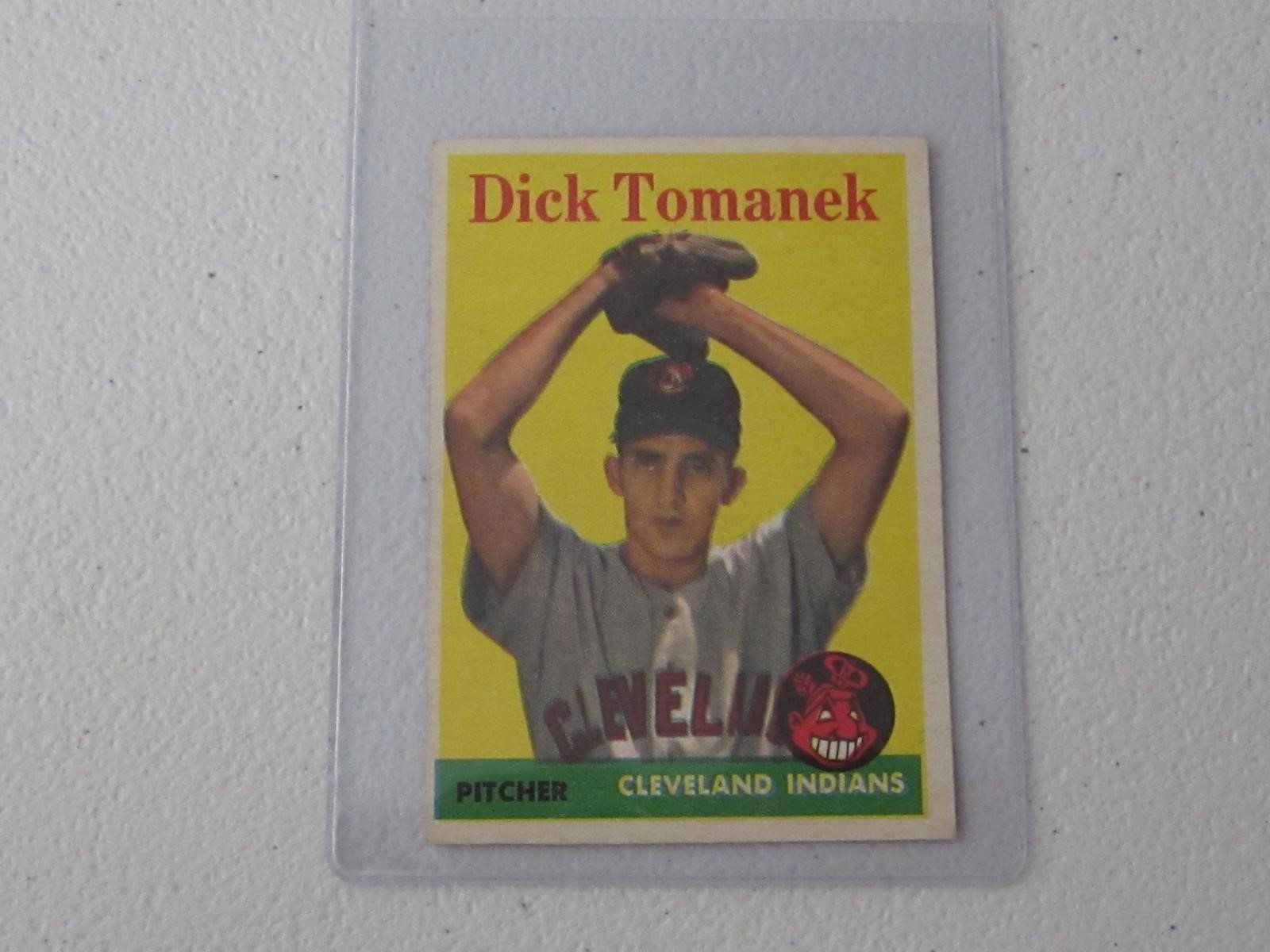 1958 TOPPS DICK TOMANEK NO.123 VINTAGE