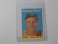 1958 TOPPS SAMMY WHITE NO.414 VINTAGE