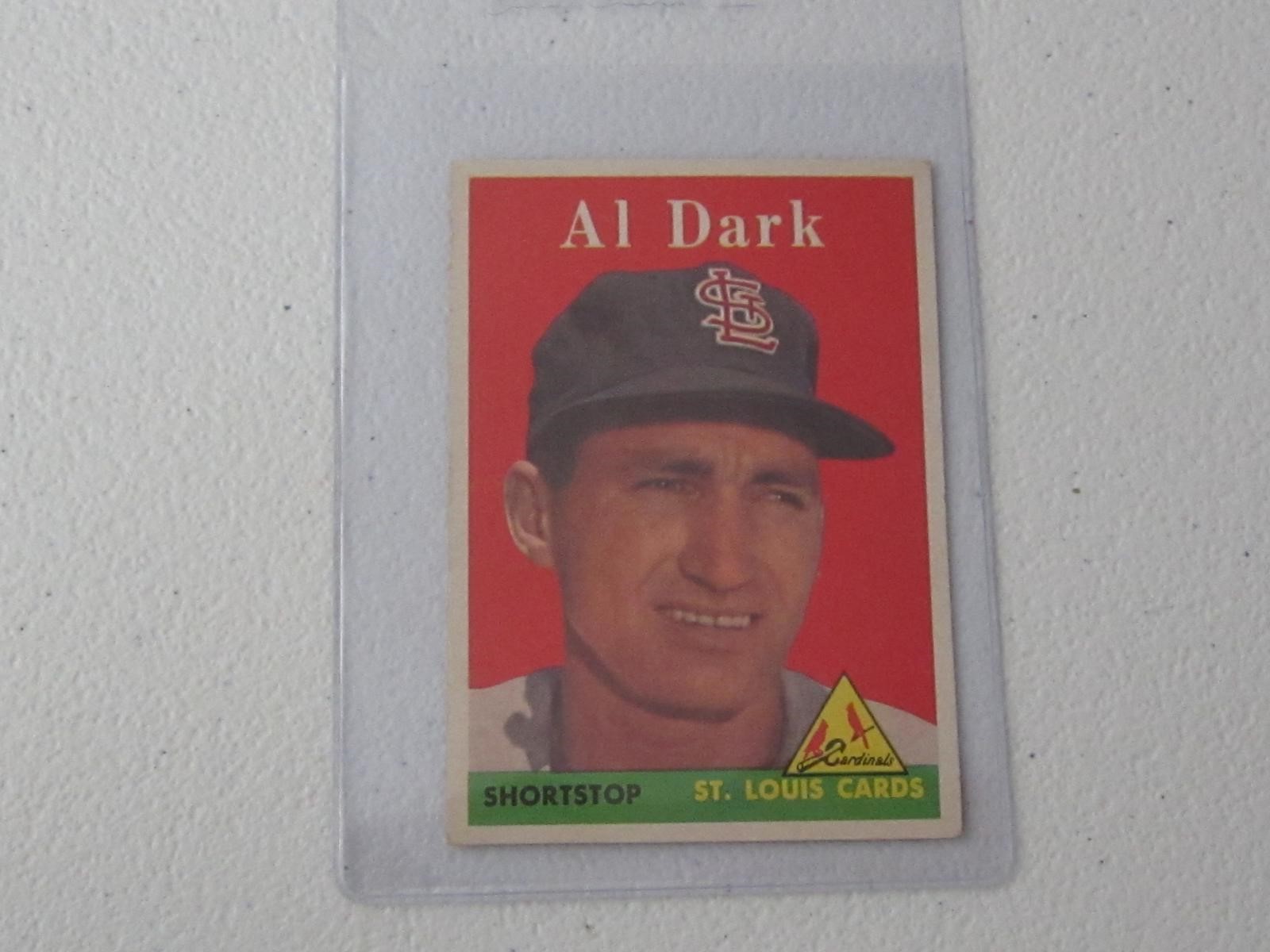 1958 TOPPS AL DARK NO.125 VINTAGE