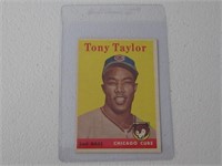 1958 TOPPS TONY TAYLOR NO.411 VINTAGE