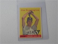 1958 TOPPS JIM DERRINGTON NO.129 VINTAGE