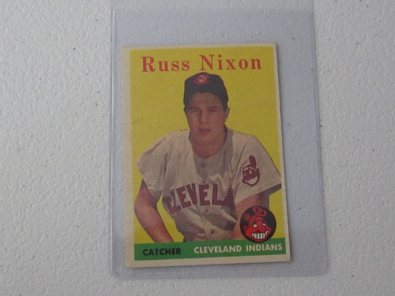 1958 TOPPS RUSS NIXON NO.133 VINTAGE