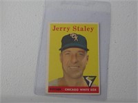 1958 TOPPS JERRY STALEY NO.412 VINTAGE