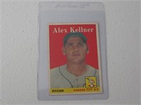 1958 TOPPS ALEX KELLNER NO.3 VINTAGE