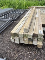 22-4x4x10' posts