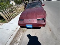 1986 Nissan 300ZX Maroon