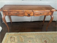 Ethan Allen: Country French Entry Console Table