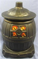 VINTAGE MCCOY POT BELLY STOVE COOKIE JAR