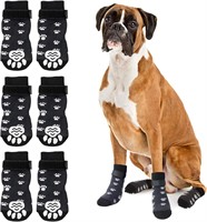 NEW Anti Slip Dog Socks 3 Pairs, S size