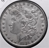 1881 MORGAN DOLLAR XF