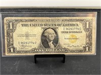 1935A $1 Silver Certificate North African Relief N