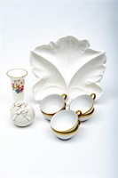 Grape Leaf-Shaped Divided Serving Tray & More!