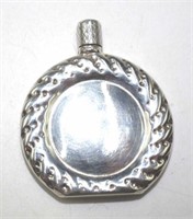 Small sterling silver scent bottle