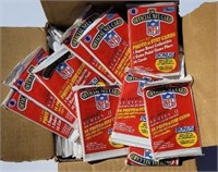Box full of official nfl cards
