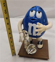 Blue M&M With a Saxophone (Untested)