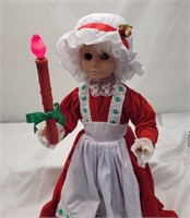 Christmas Girl Doll With Light and Moves