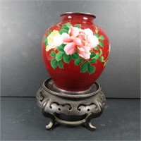 Vintage  cloisonne Vase