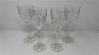 Leaded Crystal Wine Glasses Water Goblets