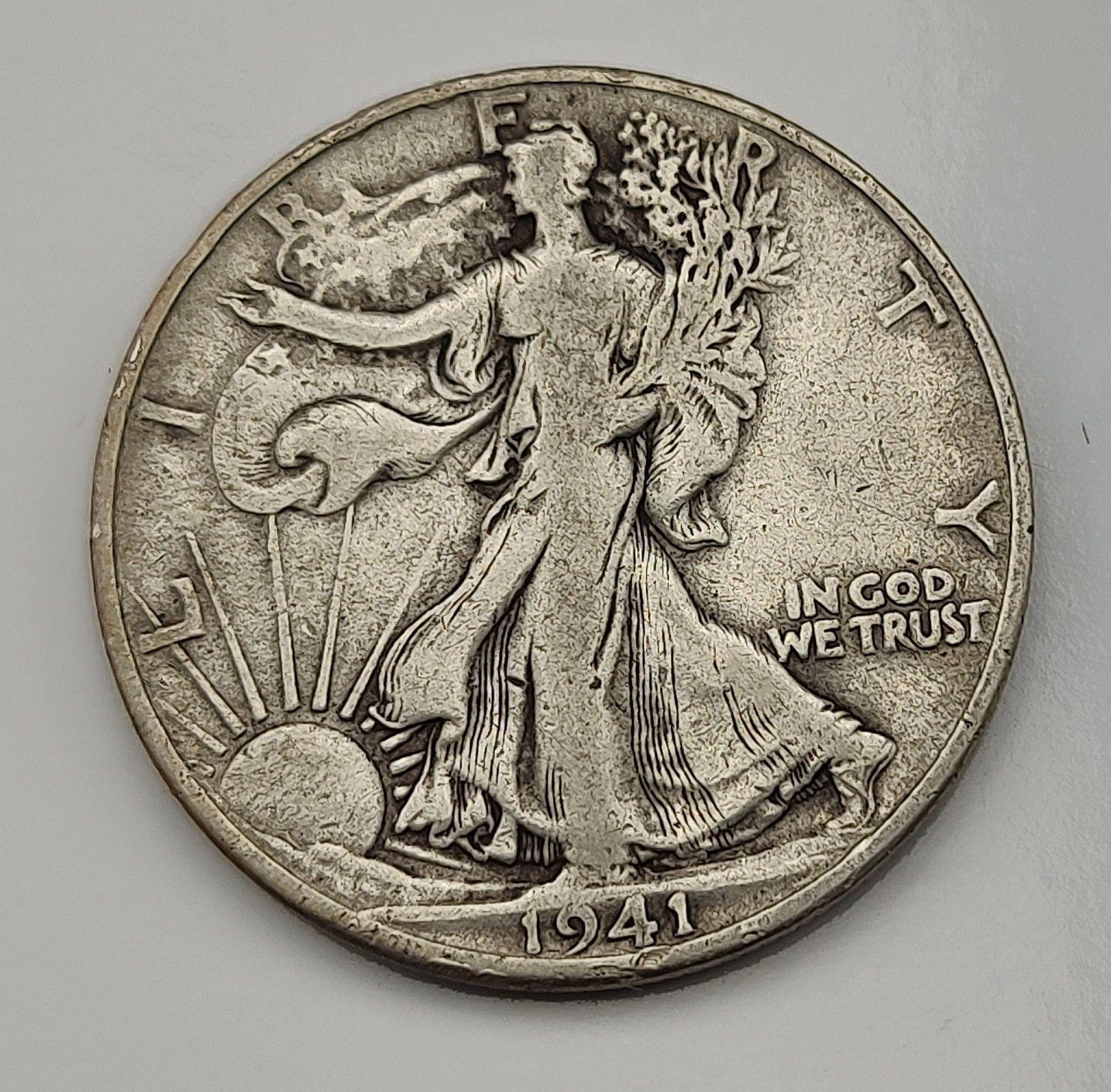 1941-D Walking Liberty Half Dollar