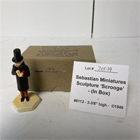 Sebastian Miniatures 'Scrooge' Figurine, w/box