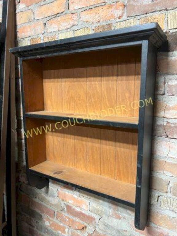 Nice wooden wall shelf