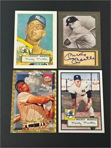Mickey Mantle Reprint/Insert Cards