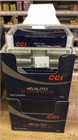 (20) CCI 45 auto Shotshell #9 200rds Total