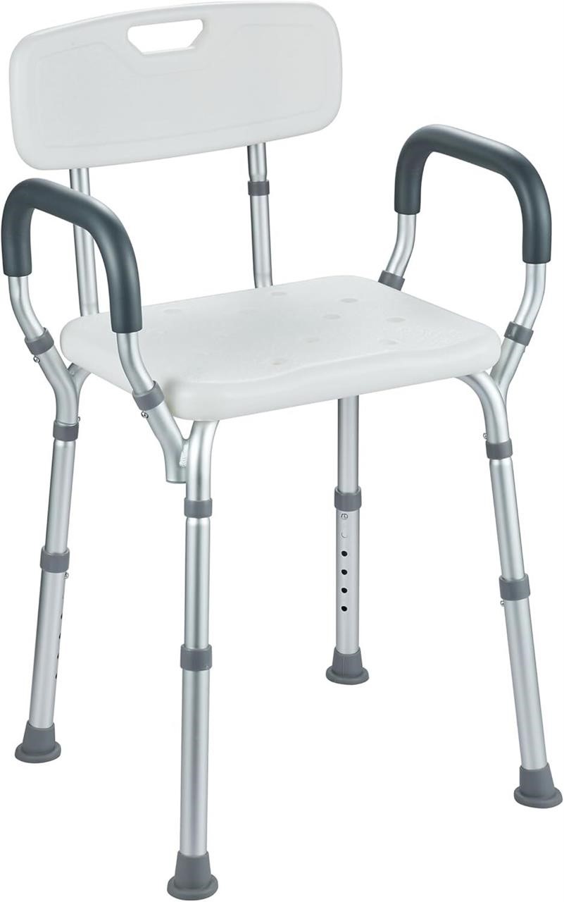 $66  UNLICON Padded Shower Chair  Adjustable Seat