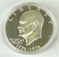 1976 Eisenhower Dollar (40% Silver).