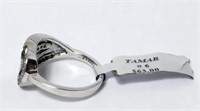 Zircon Sterling Silver Ring by Tamar Sz 6