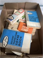 Green stamps savings books