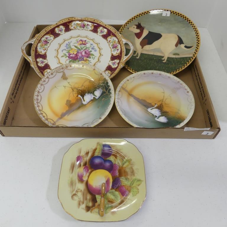 ROYAL ALBERT, NIPPON AND OTHER SERVING PLATES