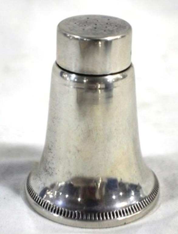 Sterling Weighted Salt Shaker - 2 1/8" tall