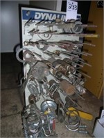 Large selection of cotter pins, hose clamps