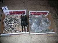 2 boxes of assorted bungee cords